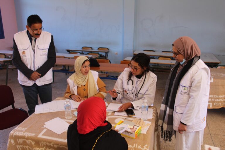 أزيد من 1000 خدمة صحية لفائدة ساكنة تلوات في إطار عملية "رعاية" 