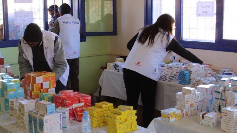 أزيد من 1000 خدمة صحية لفائدة ساكنة تلوات في إطار عملية "رعاية"